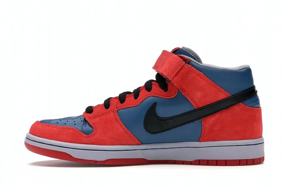Фото № 3 с приближением к товару «‎Nike SB Dunk Mid Spider Man»