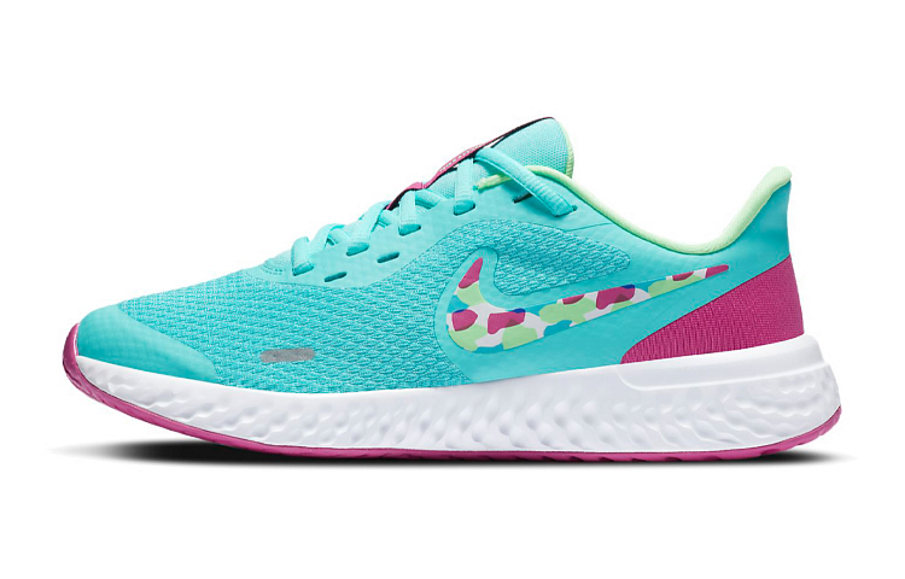 Фото № 1 с приближением к товару «‎Nike Revolution 5 GS 'Aurora Green Camo'»