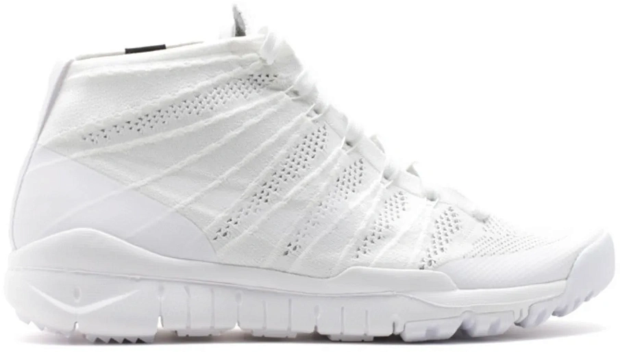Фото № 1 с приближением к товару «‎Nike Free Flyknit Chukka SFB White»