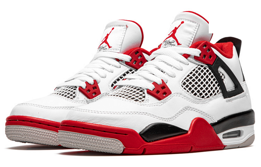 Фото № 2 с приближением к товару «‎Nike Air Jordan 4 "Fire Red" (GS) Red»