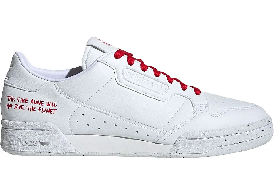 Фото № 1 с приближением к товару «‎adidas Continental 80 Clean Classics White Scarlet»