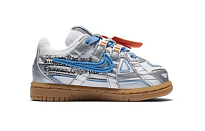 Фото № 2 с приближением к товару «‎Off-White x Nike Air Rubber Dunk (TD) "University Blue»