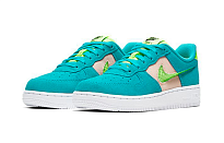 Фото № 3 с приближением к товару «‎Nike Force 1 LV8 BP BlueGreen»