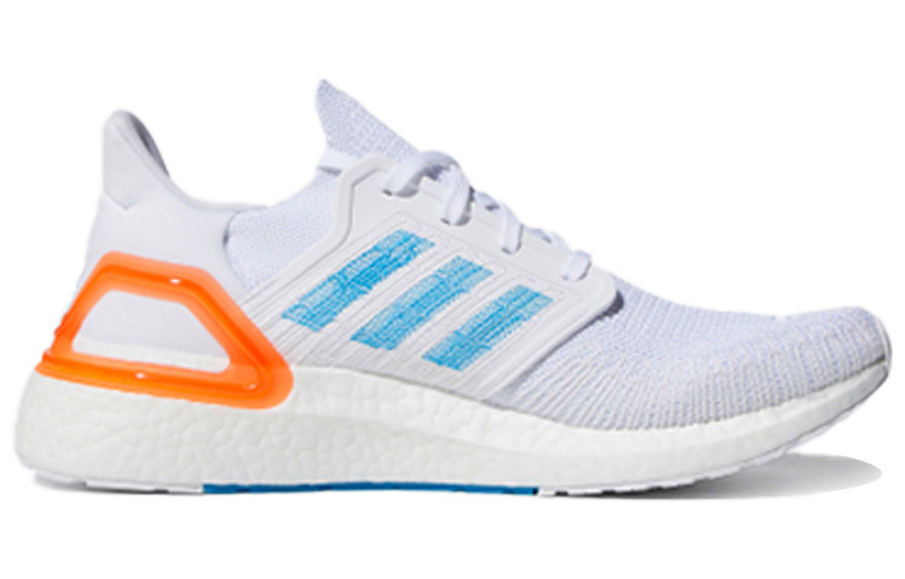 Фото № 2 с приближением к товару «‎adidas Ultraboost 20 Primeblue Running shoes whiteorangeblue»