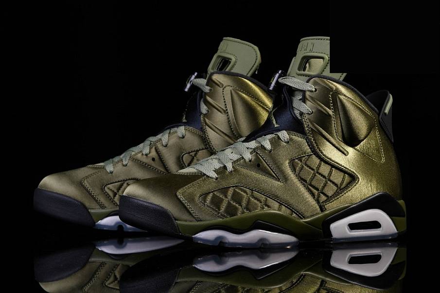 Фото № 2 с приближением к товару «‎Nike Air Jordan 6 Retro Pinnacle Flight Jacket »