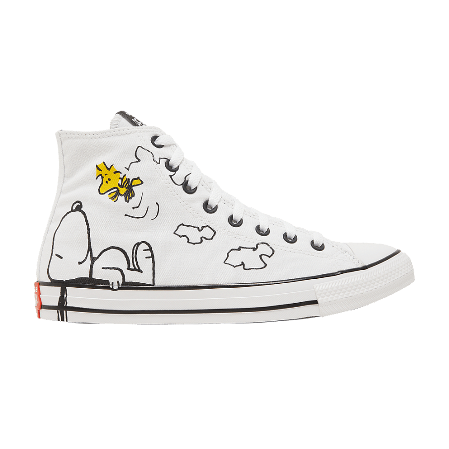 Фото № 1 с приближением к товару «‎Peanuts x Converse Chuck Taylor All Star High Snoopy and Woodstock»