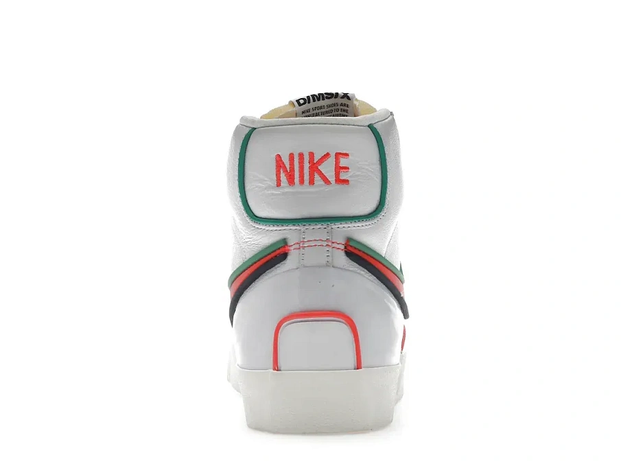 Фото № 4 с приближением к товару «‎Nike Blazer Mid Infinite White Bright Crimson»
