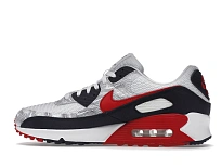 Фото № 5 с приближением к товару «‎Nike Air Max 90 Topography White University Red»