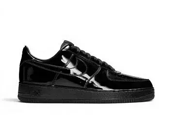 Nike Air Force 1 Low Patent Leather Premium Black - 2