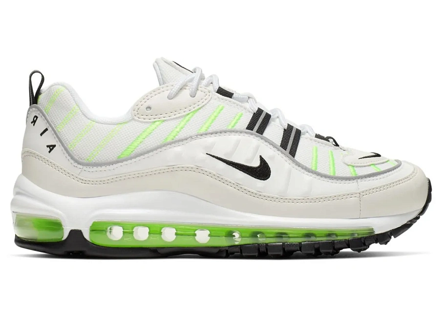 Фото № 1 с приближением к товару «‎Nike Air Max 98 Phantom Electric Green »