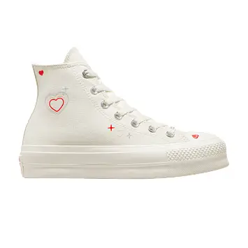 Converse Women's Chuck Taylor All Star Lift Platform High Y2K Heart - 1