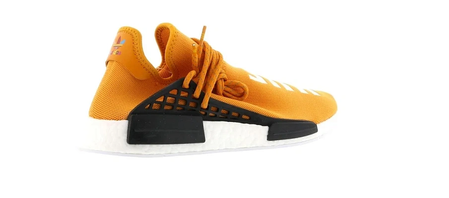 Фото № 6 с приближением к товару «‎adidas NMD R1 Pharrell HU Hue Man Tangerine»
