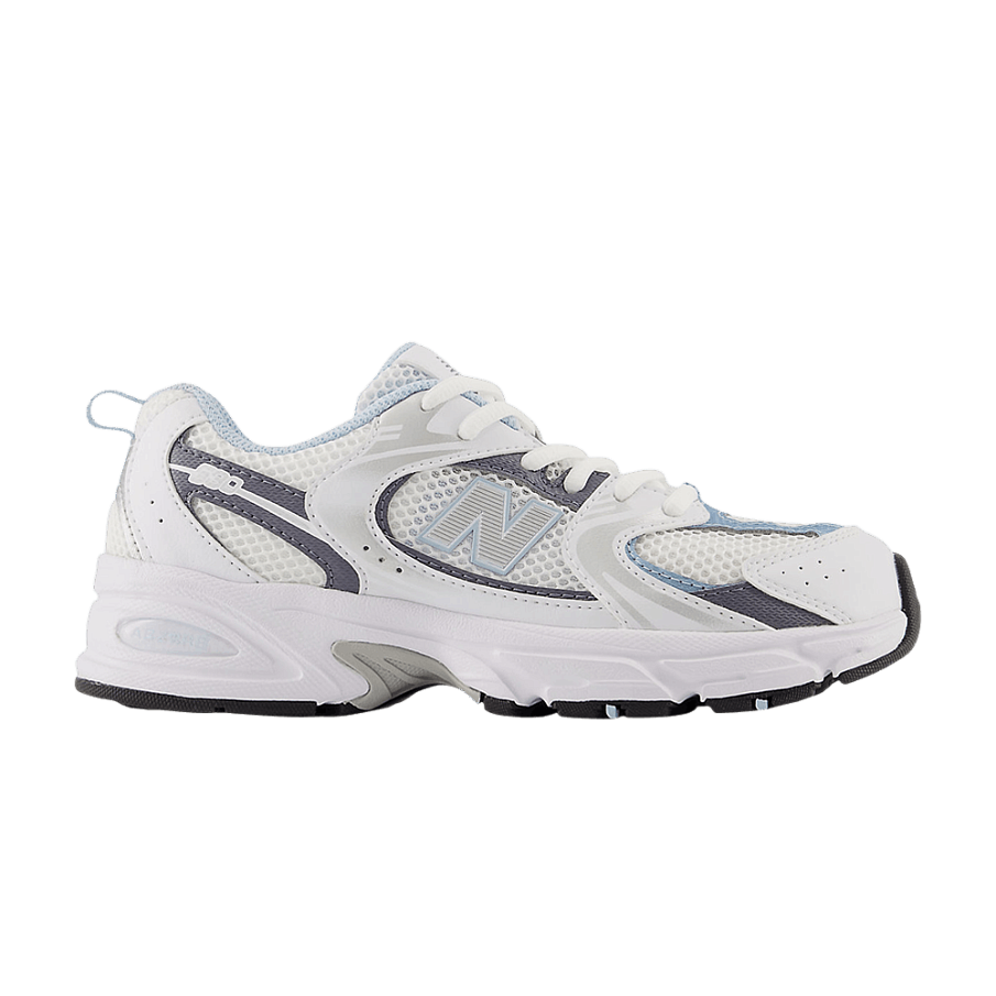 Фото № 1 с приближением к товару «‎New Balance 530 Big Kid White Dark Arctic Grey»