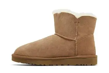 UGG Women's Mini Bailey Button 2 Boot Chestnut - 4