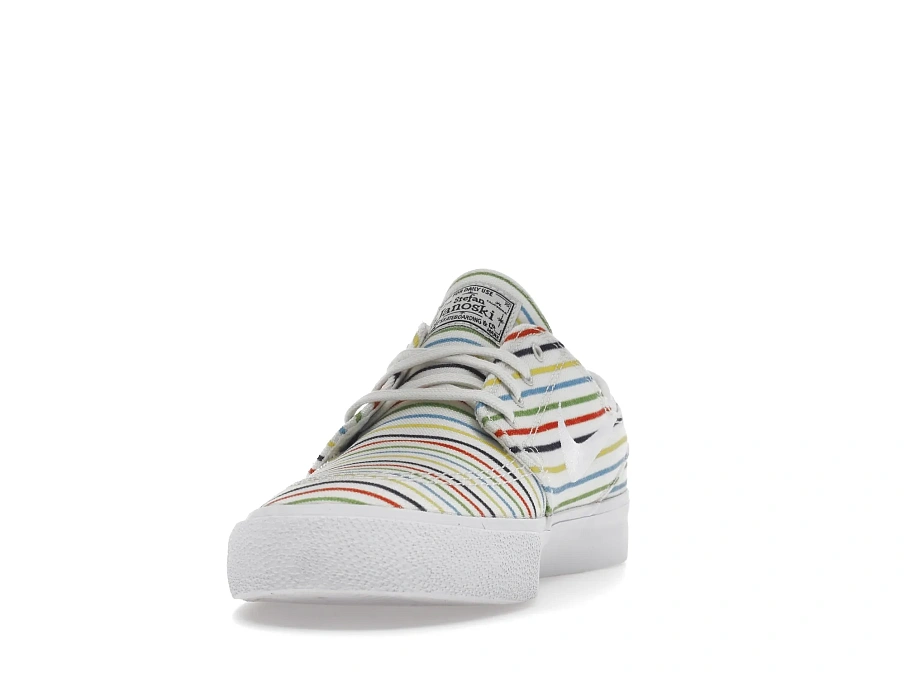 Фото № 4 с приближением к товару «‎Nike SB Zoom Stefan Janoski Canvas Multi-Color Pinstripes»