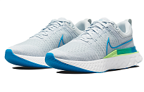 Фото № 3 с приближением к товару «‎Nike React Infinity Run FK 2 Low-Top Running Shoes GreyBlue»