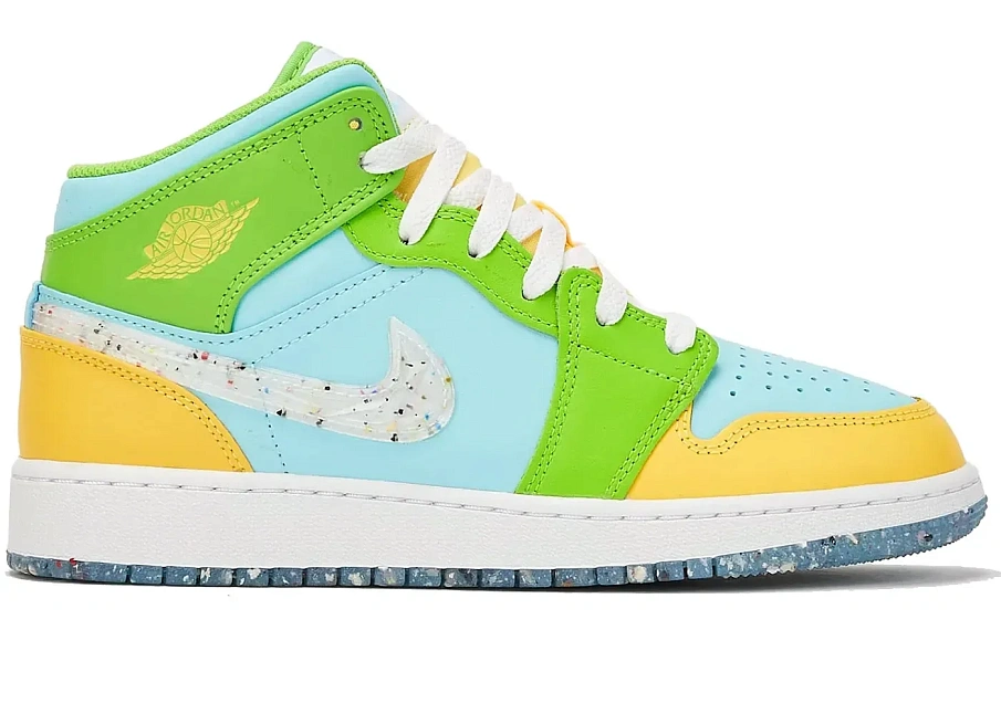 Фото № 1 с приближением к товару «‎Jordan 1 Mid SE Recycled Grind »