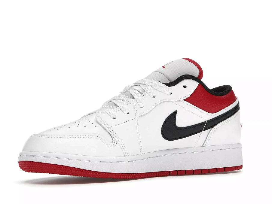 Фото № 4 с приближением к товару «‎Jordan 1 Low White Gym Red »