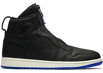 Jordan 1 Retro High Zip Black Hyper Royal (AR4833-001)