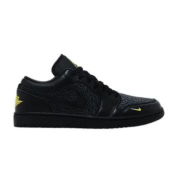 Air Jordan 1 Low SE Black Anthracite Tour Yellow - 1