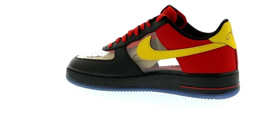 Фото № 3 с приближением к товару «‎Nike Air Force 1 Low Kyrie Irving Black Red»