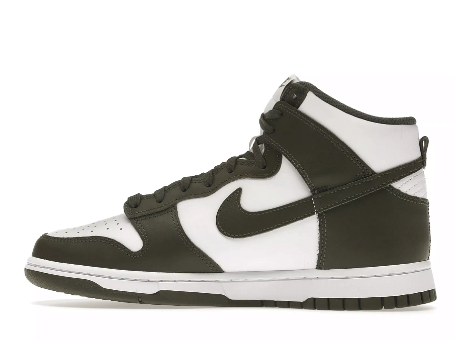 Фото № 1 с приближением к товару «‎Nike Dunk High Retro Cargo Khaki (2021)»