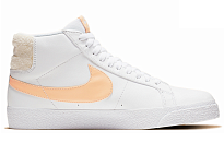 Фото № 2 с приближением к товару «‎Nike SB Zoom Blazer Mid White Celestial Gold»