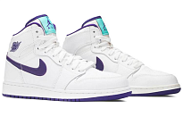 Фото № 3 с приближением к товару «‎Air Jordan 1 Retro High GG 'White Court Purple'»