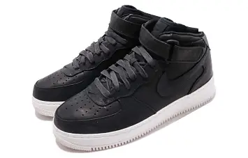 Nike Air Force 1 Mid Black - 3