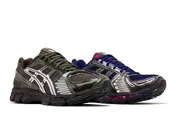 Marvel vs. Capcom x Kith x ASICS Gel Kayano 12.1 Double Box - Captain America vs. Guile With Comic Book - 2