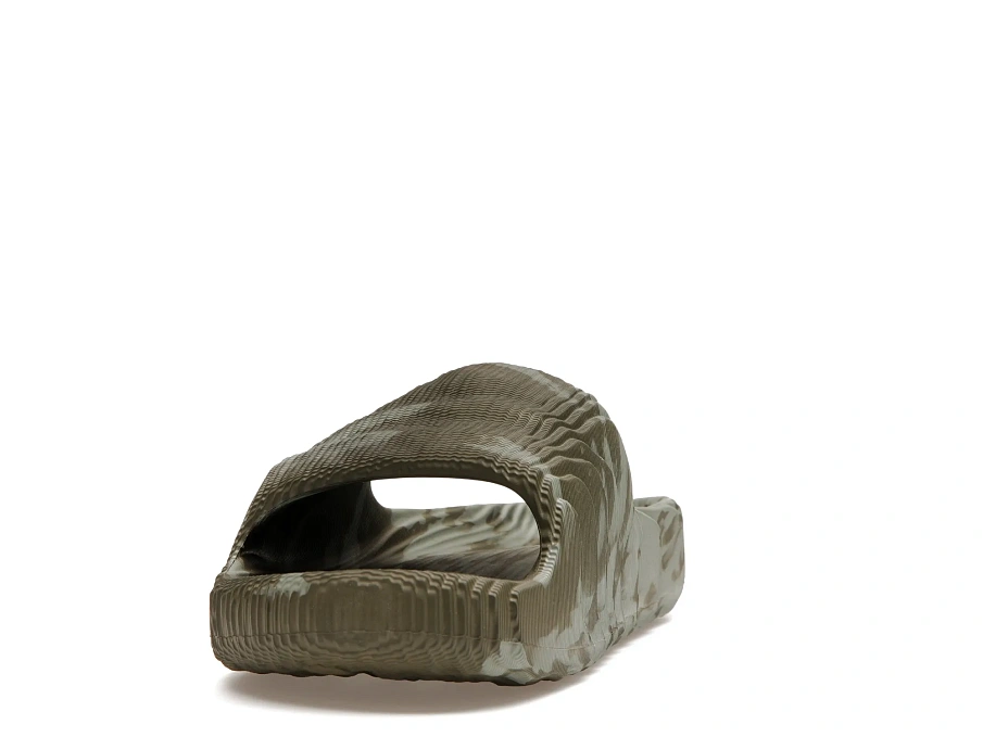 Фото № 3 с приближением к товару «‎adidas Adilette 22 Slides Olive Strata Silver Green»