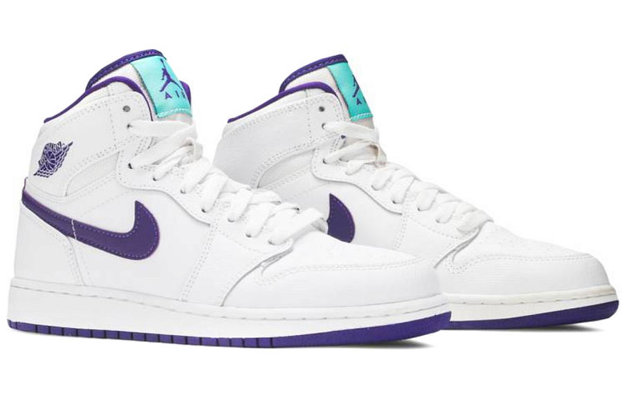 Фото № 3 с приближением к товару «‎Air Jordan 1 Retro High GG 'White Court Purple'»