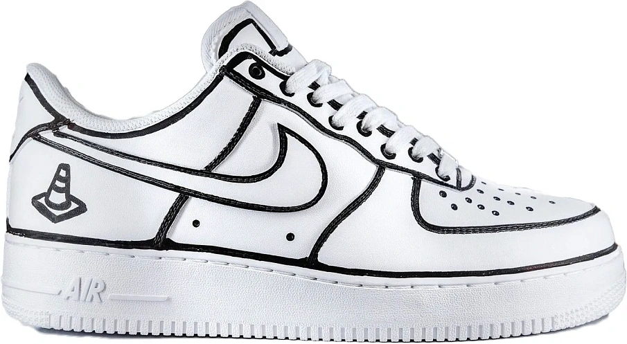 Фото № 1 с приближением к товару «‎Nike Air Force 1 Low 07 Joshua Vides»