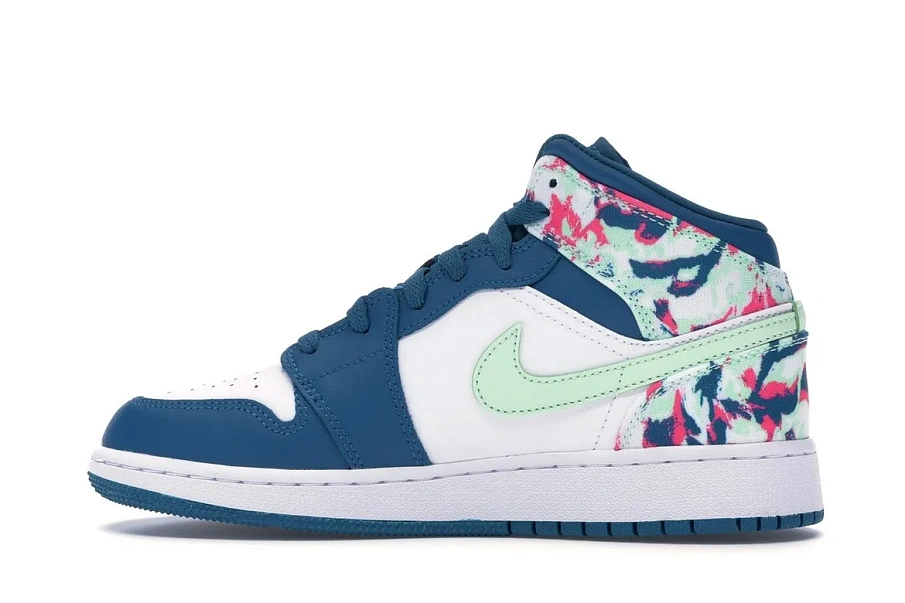 Фото № 5 с приближением к товару «‎Jordan 1 Mid Paint Stroke »