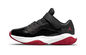 (BP)Air Jordan 11 CMFT Low BlackWhiteRed - 1