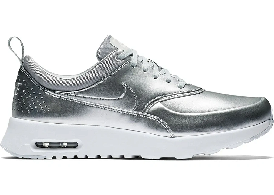 Фото № 1 с приближением к товару «‎Nike Air Max Thea Metallic Silver »