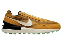 Фото № 1 с приближением к товару «‎Nike Waffle One Gold Suede Phantom »