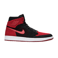 Фото № 1 с приближением к товару «‎Air Jordan 1 Retro High OG Flyknit Bred Sample»