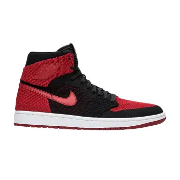 Air Jordan 1 Retro High OG Flyknit Bred Sample - 1