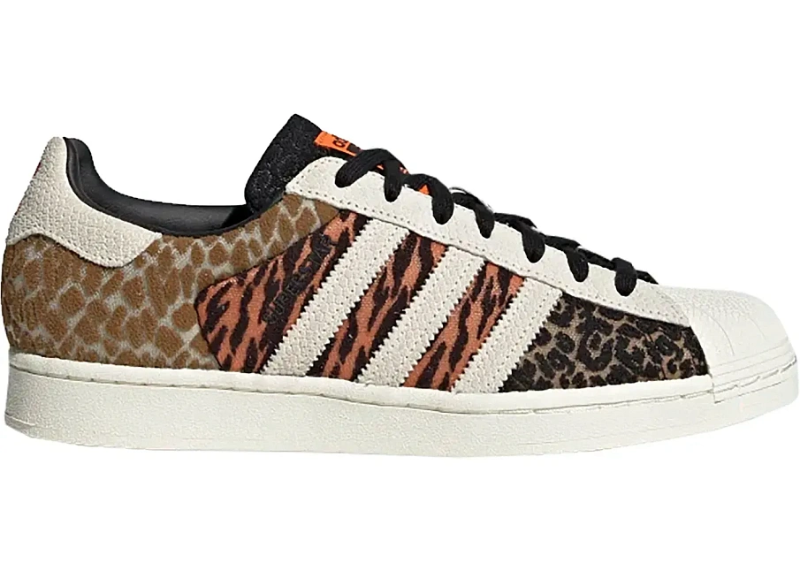 Фото № 1 с приближением к товару «‎adidas Superstar atmos Crazy Animal»