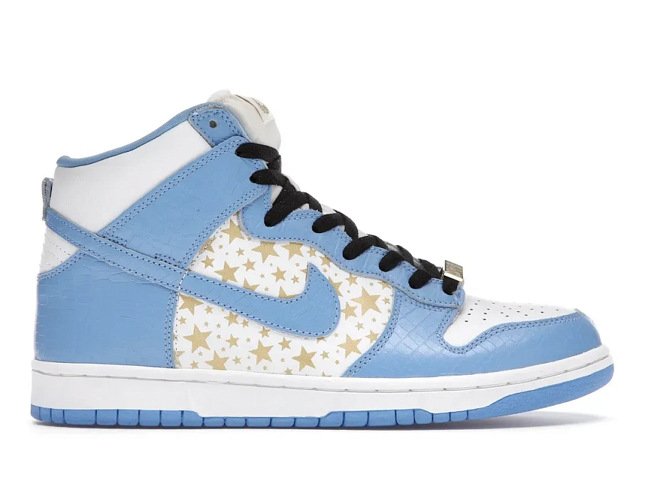 Фото № 1 с приближением к товару «‎Nike Dunk High Pro SB Supreme Blue Stars»