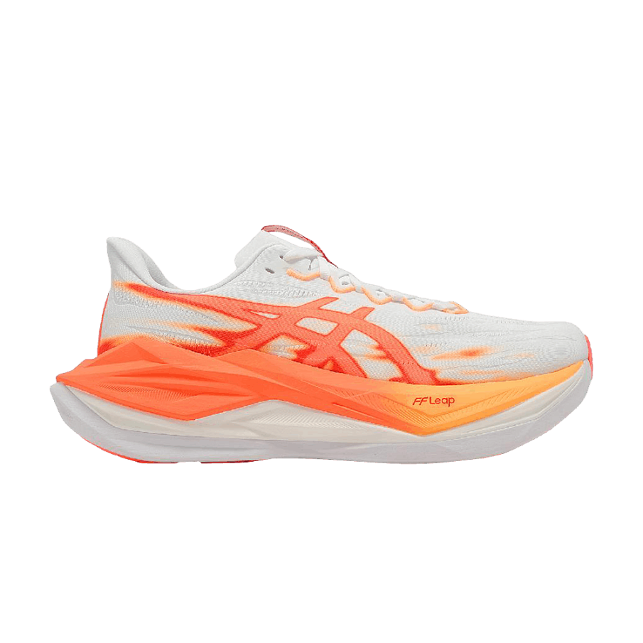 Фото № 1 с приближением к товару «‎ASICS Superblast 3 White Orange Glow»
