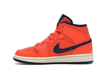 Jordan 1 Mid Turf Orange Blue Void  - 3