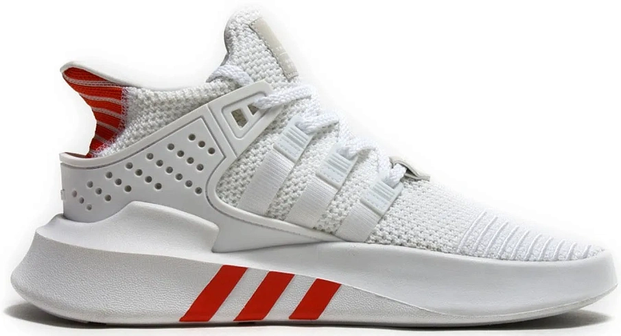 Фото № 1 с приближением к товару «‎adidas EQT Bask ADV White Red»