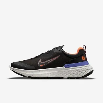 Nike React Miler 2 Shield Running Shoes BlackPurple - 1