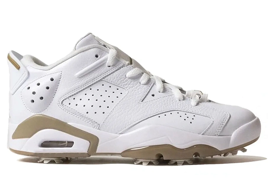 Фото № 1 с приближением к товару «‎Jordan 6 Retro Low Golf White Khaki»