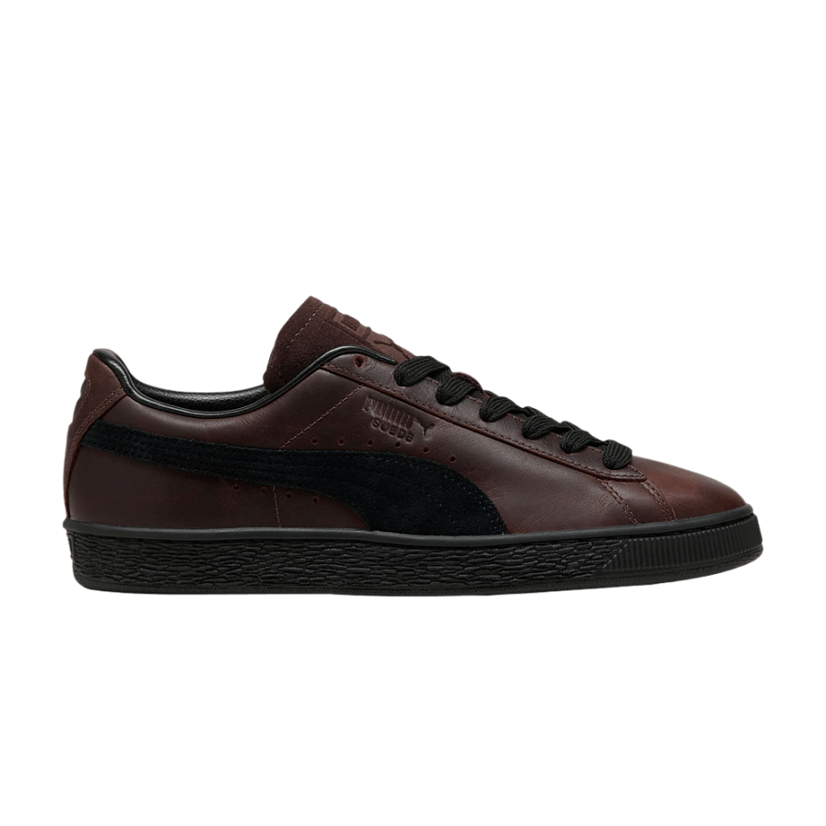 Фото № 1 с приближением к товару «‎Puma Suede Dressed Leather Brown Black»
