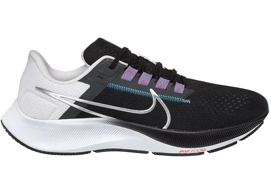 Фото № 1 с приближением к товару «‎Nike Air Zoom Pegasus 38 Black White Chlorine Blue»