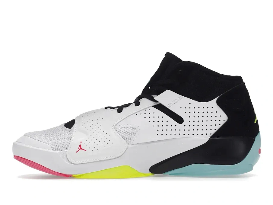 Фото № 3 с приближением к товару «‎Jordan Zion 2 White Volt Dynamic Turquoise»