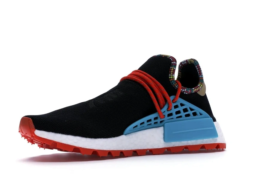 Фото № 4 с приближением к товару «‎adidas NMD Hu Pharrell Inspiration Pack Black»